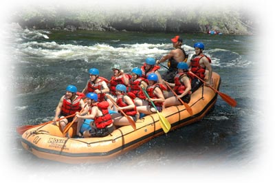 Whitewater rafting in Greenville Maine