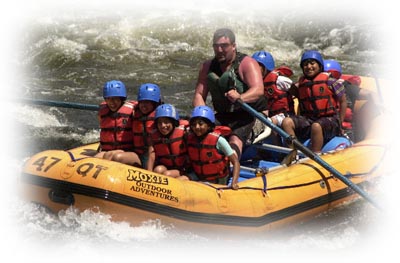 Whitewater rafting in Greenville Maine