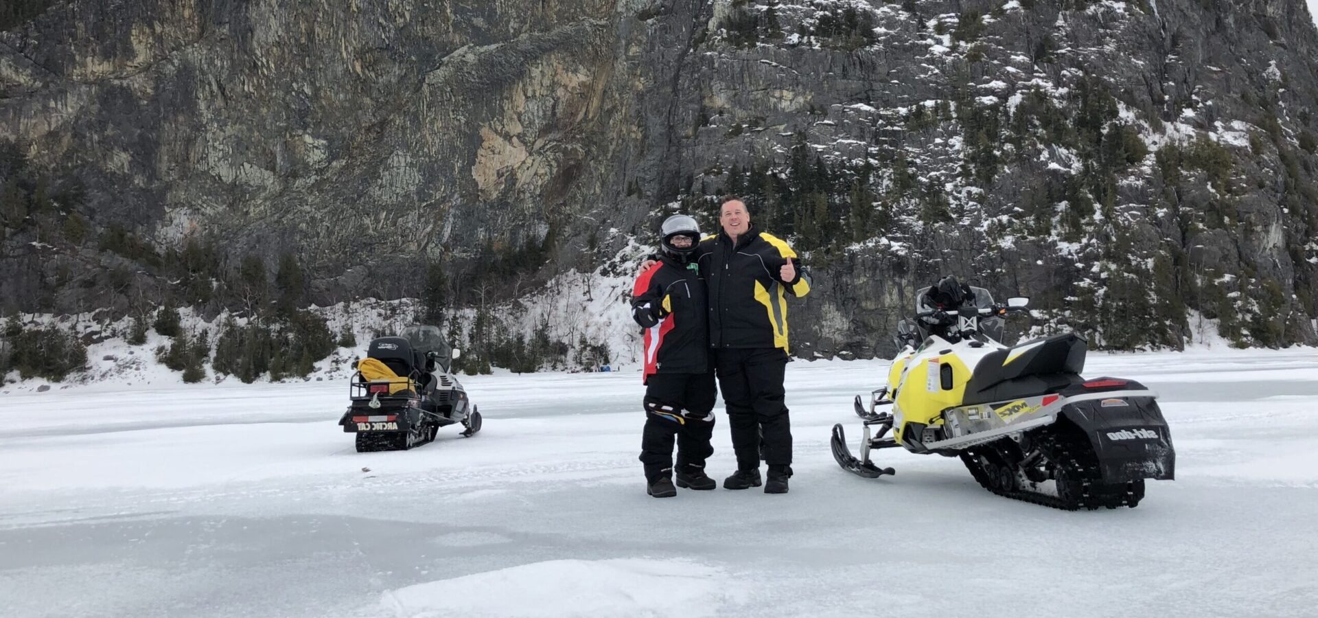 Beautiful Maine Snowmobile tour